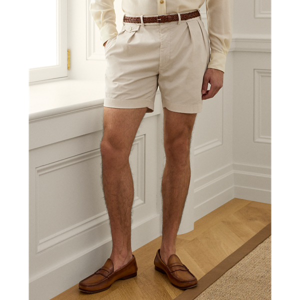 Hand-Tailored Stretch Chino Short