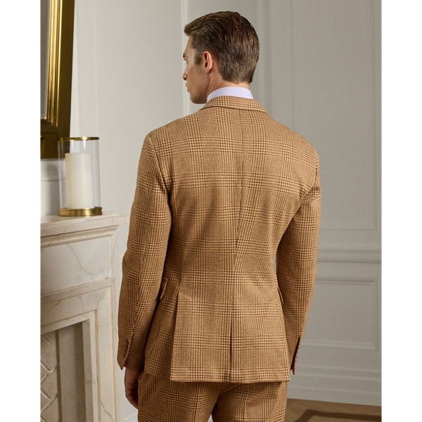 Hadley Hand-Tailored Plaid Jersey Jacket