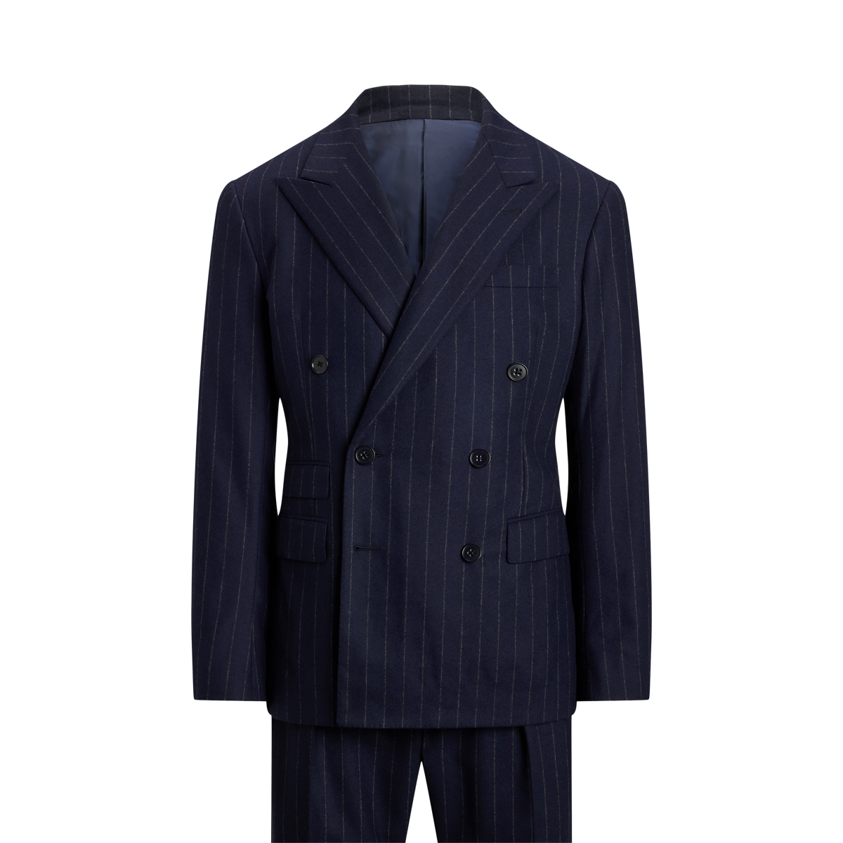 Kent Hand-Tailored Chalk-Stripe Suit