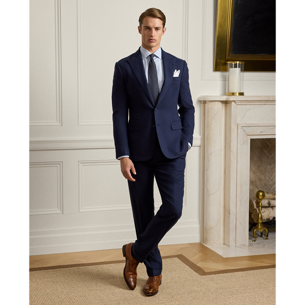 Ralph Lauren Purple Label Polo à Logo Brodé | Bleu | FARFETCH FR