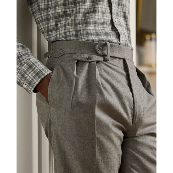 Gregory Hand-Tailored Flannel Trouser