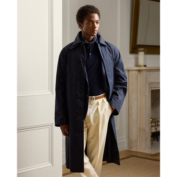 ジャケット・アウター uniform experiment BALMACAAN COAT NAVY L Balmacaan Coat | UNIQLO US