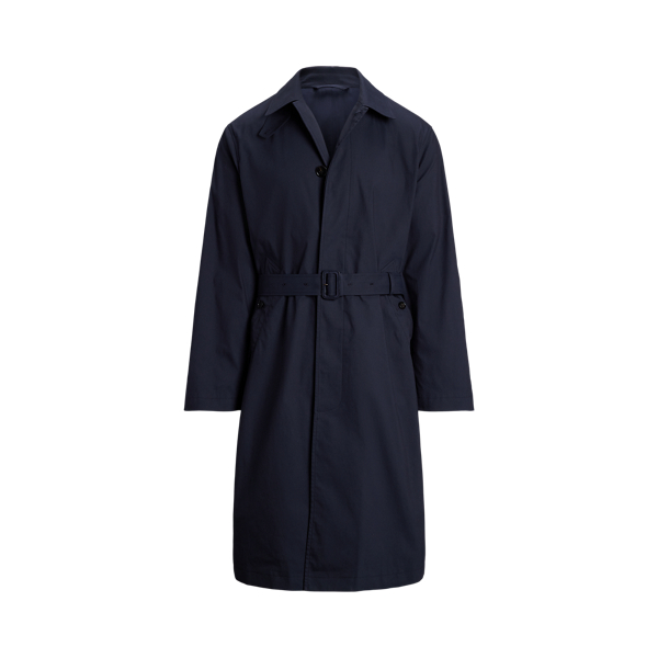 Hand-Tailored Packable Balmacaan Coat