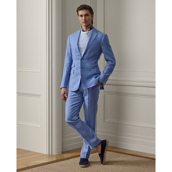 Kent Hand-Tailored Linen Suit Jacket