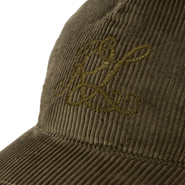 Monogram Corduroy Ball Cap