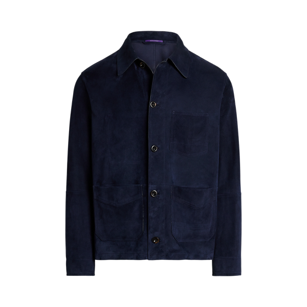 Ralph lauren suede jacket online