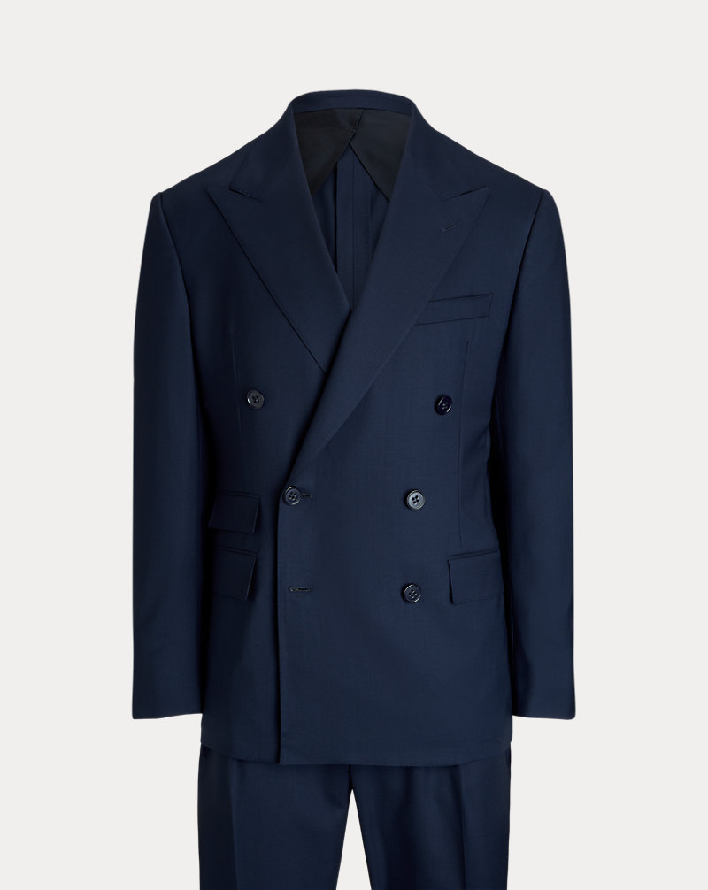 Kent Hand-Tailored Wool Serge Suit for Men | Ralph Lauren® JO Kent Hand-Tailored Wool Serge Suit for Men | Ralph Lauren® JO