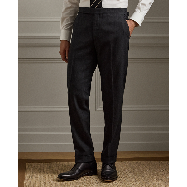 Kent Hand-Tailored Pin Dot Wool Suit 