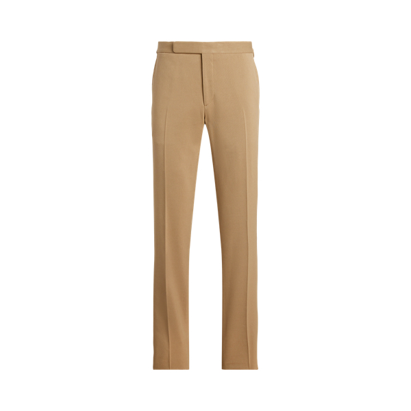 Riding Tan Gregory Hand-Tailored Twill Trouser Purple Label 1