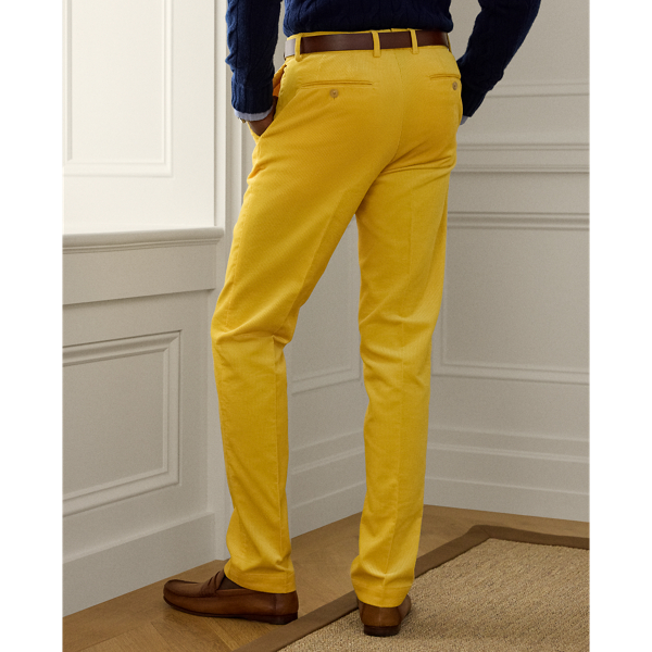 パーティを彩るご馳走や Slim Fit Hand-Tailored Corduroy Trouser パンツ