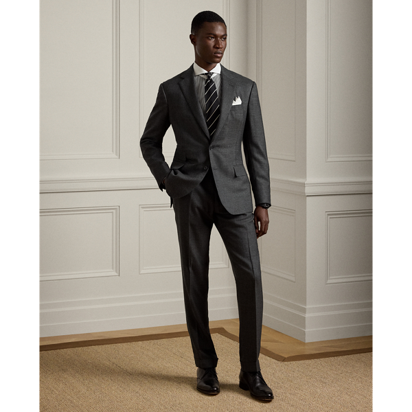 Kent Hand-Tailored Plaid Cashmere Suit