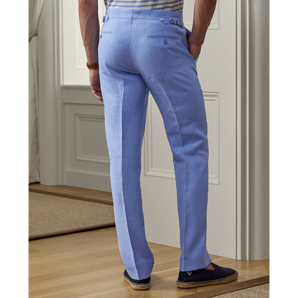 Gregory Hand-Tailored Linen Suit Trouser