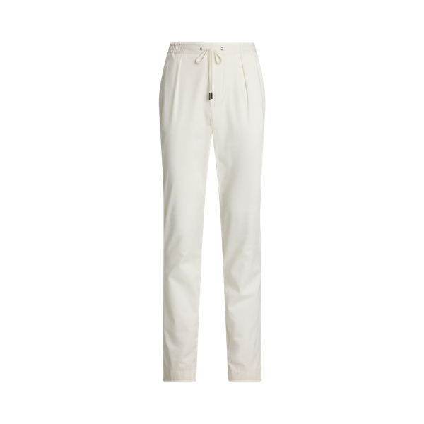 Handgeschneiderte Hose aus Stretchsatin