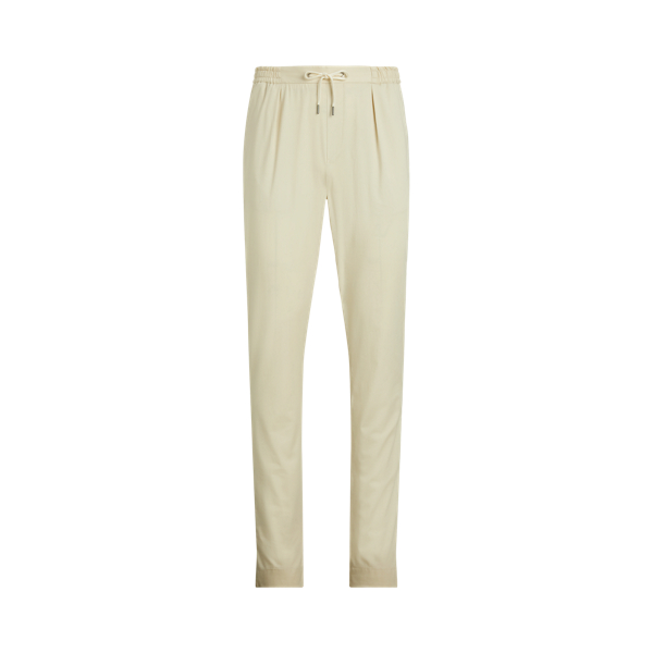 Handgeschneiderte Hose aus Stretchsatin