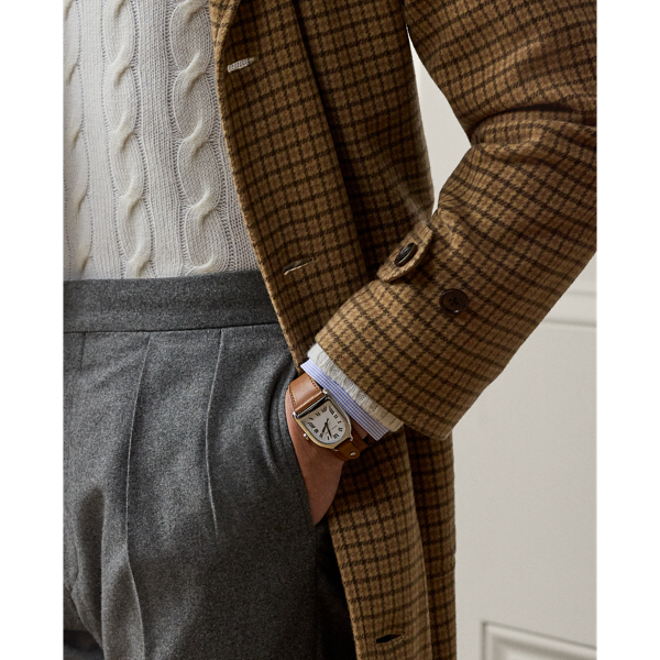 Hand-Tailored Cashmere-Wool Topcoat