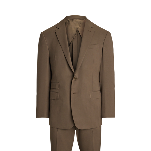 Ralph lauren brown suit hotsell