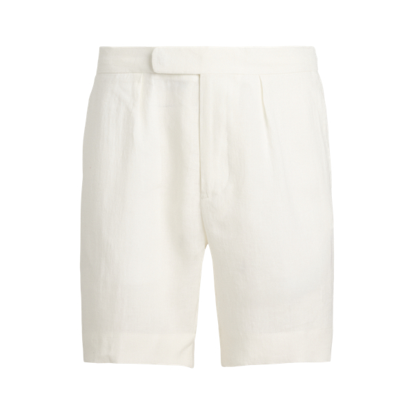 Handgeschneiderte Leinen-Rati&egrave;re-Shorts