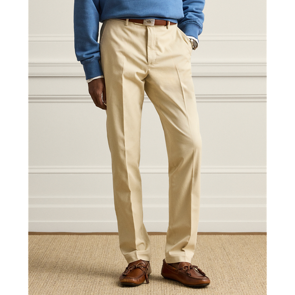 Hand-Tailored Stretch Chino Trouser