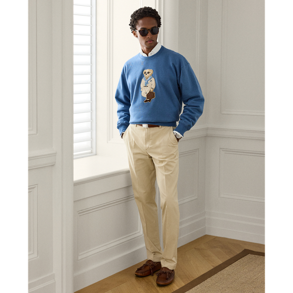 Hand-Tailored Stretch Chino Trouser