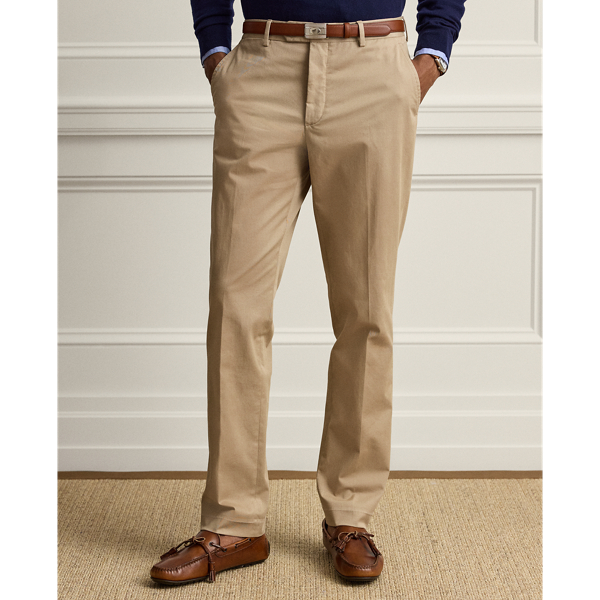 Hand-Tailored Stretch Chino Trouser