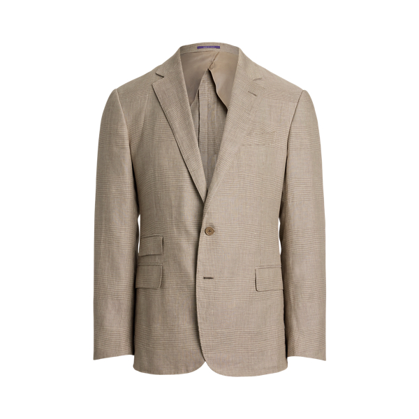 Kent Hand-Tailored Glen Plaid Jacket