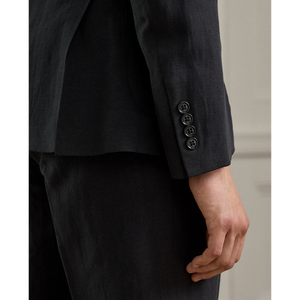 Kent Hand-Tailored Silk-Linen Jacket