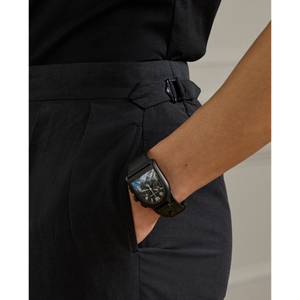 Gregory Hand-Tailored Silk-Linen Trouser