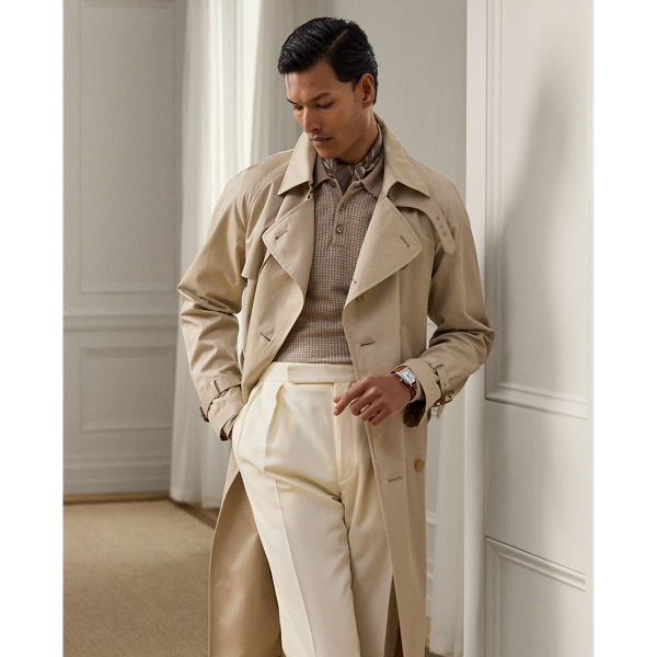 Lauren ralph Lauren ラルフローレン ツイル ベルト付きトレンチ ローレン ラルフ ローレン LAUREN RALPH LAUREN ベルテッド
