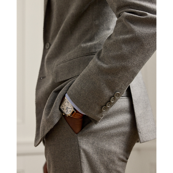 Kent Hand-Tailored Wool Sharkskin Jacket
