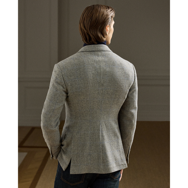 Kent Hand-Tailored Houndstooth Jacket