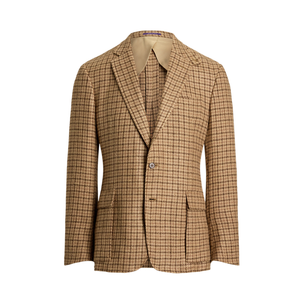 Kent Hand-Tailored Checked Sport Coat