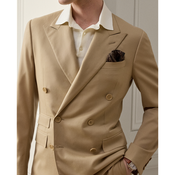 Kent Hand-Tailored Wool Trench Jacket