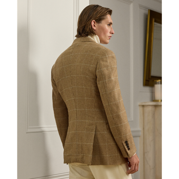 Kent Hand-Tailored Houndstooth Jacket