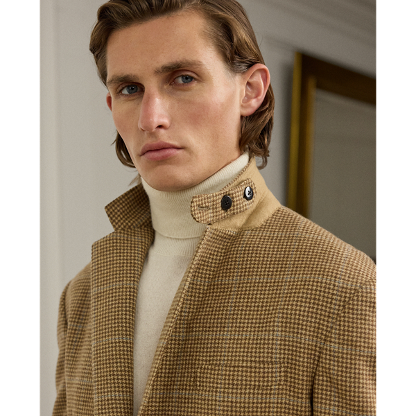 Kent Hand-Tailored Houndstooth Jacket