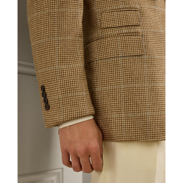 Kent Hand-Tailored Houndstooth Jacket