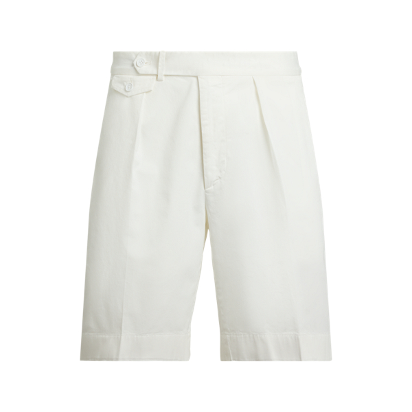 Handgeschneiderte Stretch-Chinoshorts