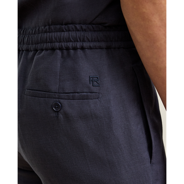 Silk-Linen Trouser