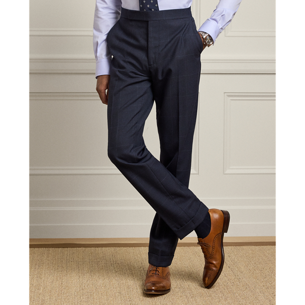 Kent Hand-Tailored Glen Plaid Wool Suit