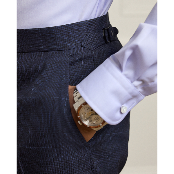 Kent Hand-Tailored Glen Plaid Wool Suit