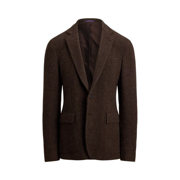 Veste Hadley faite main &agrave; chevrons Purple Label en 1