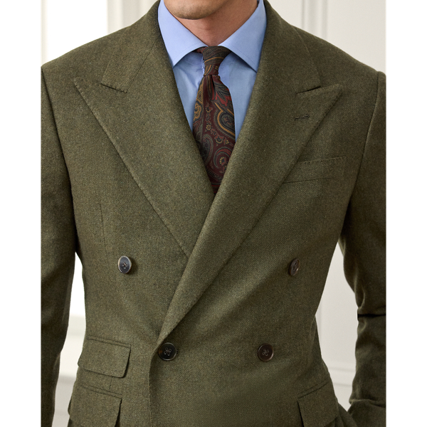 Kent Hand-Tailored Textured Twill Suit