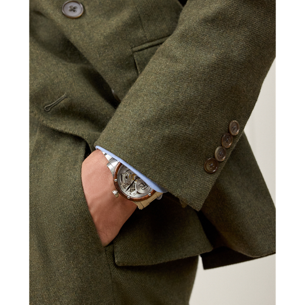 Kent Hand-Tailored Textured Twill Suit