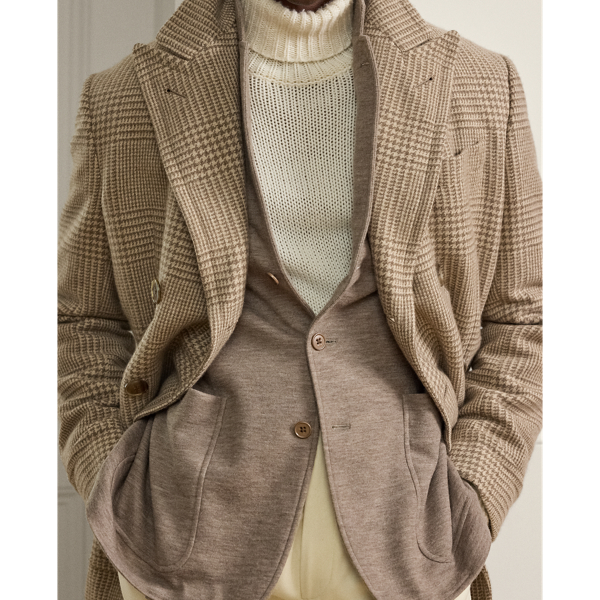Hand-Tailored Cashmere-Wool Topcoat
