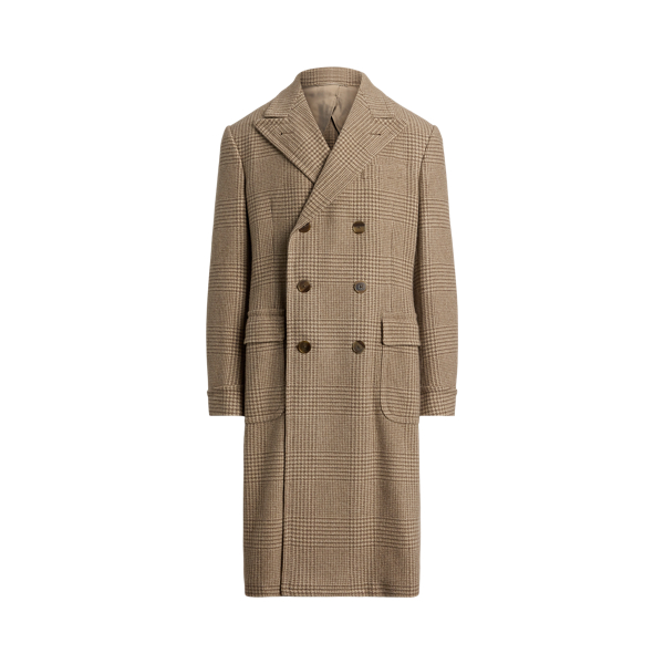 Hand-Tailored Cashmere-Wool Topcoat