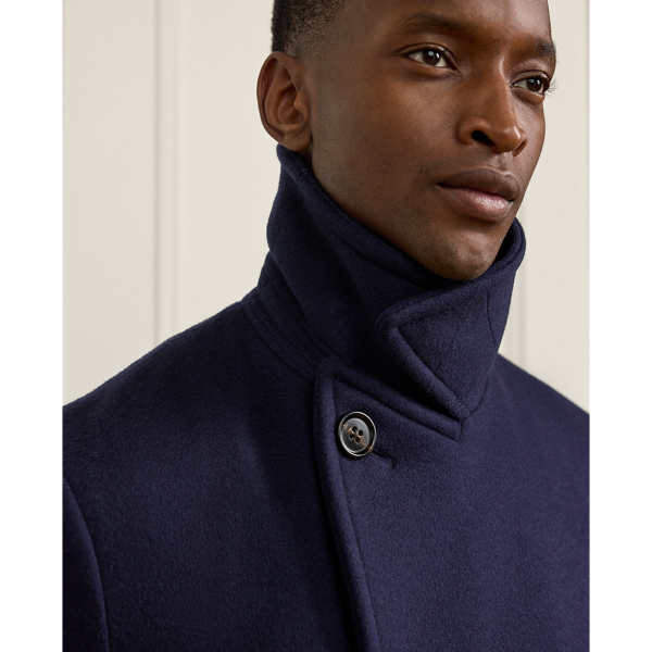 Hand-Tailored Cashmere Peacoat