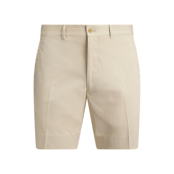 Shorts aus Stretch-Chino