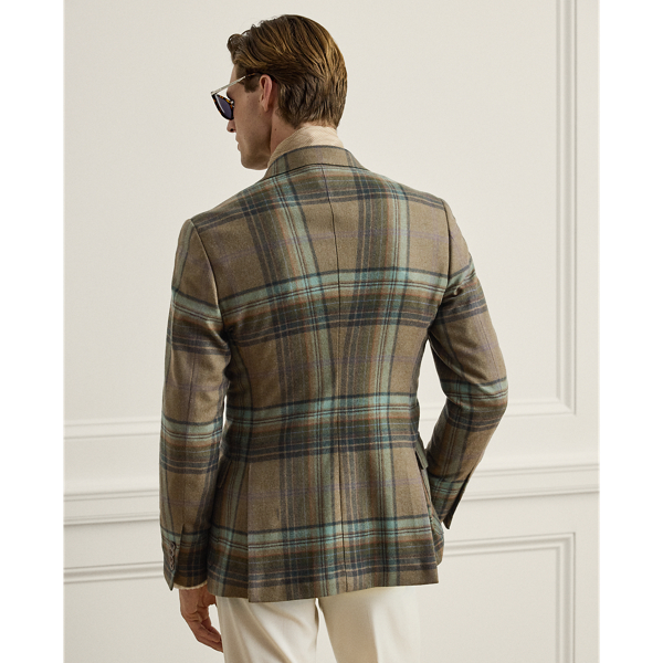 Kent Hand-Tailored Wool-Cashmere Jacket