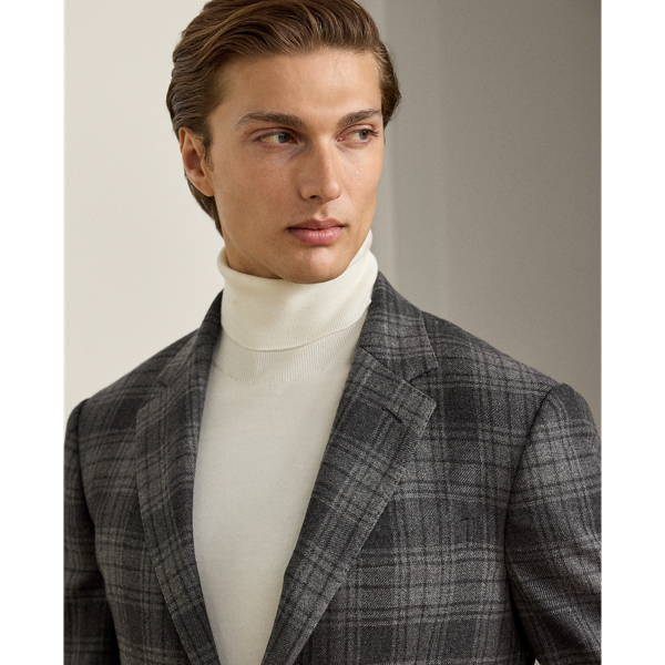 Kent Handmade Plaid Sport Coat