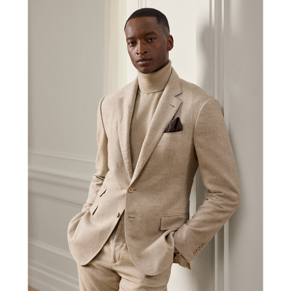 ポロラルフローレン】ヘリンボーンスリーピーススーツ コスパ高過ぎ