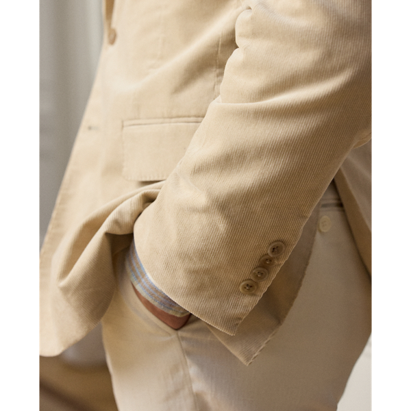 Handgeschneiderte Anzugjacke Kent Purple Label in Champagner 7